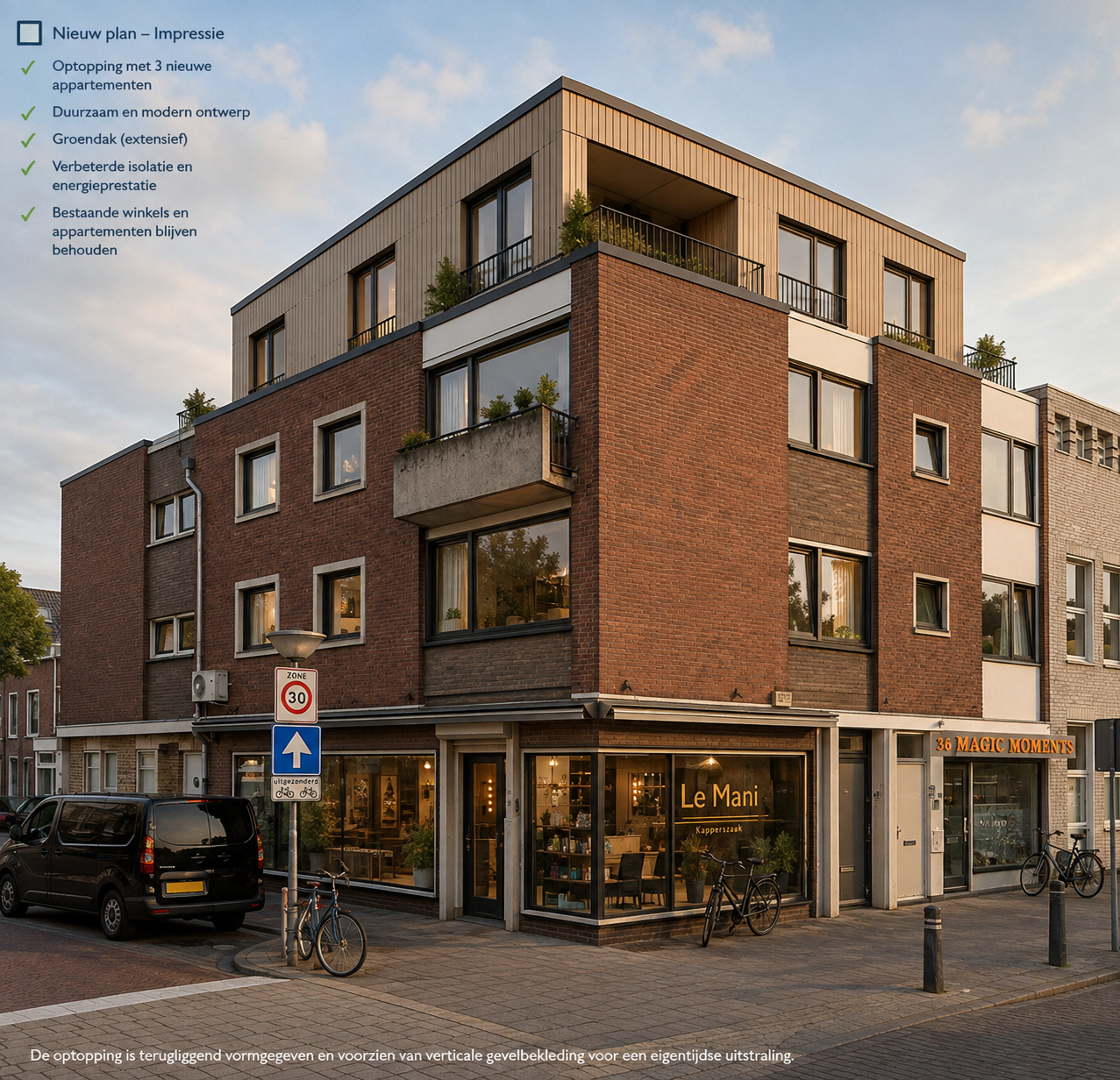 Geldropseweg 36-40, Eindhoven — nieuw plan impressie